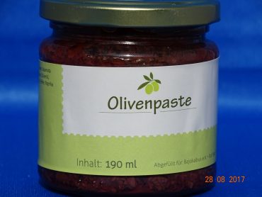 Olivenpaste pikant 190ml